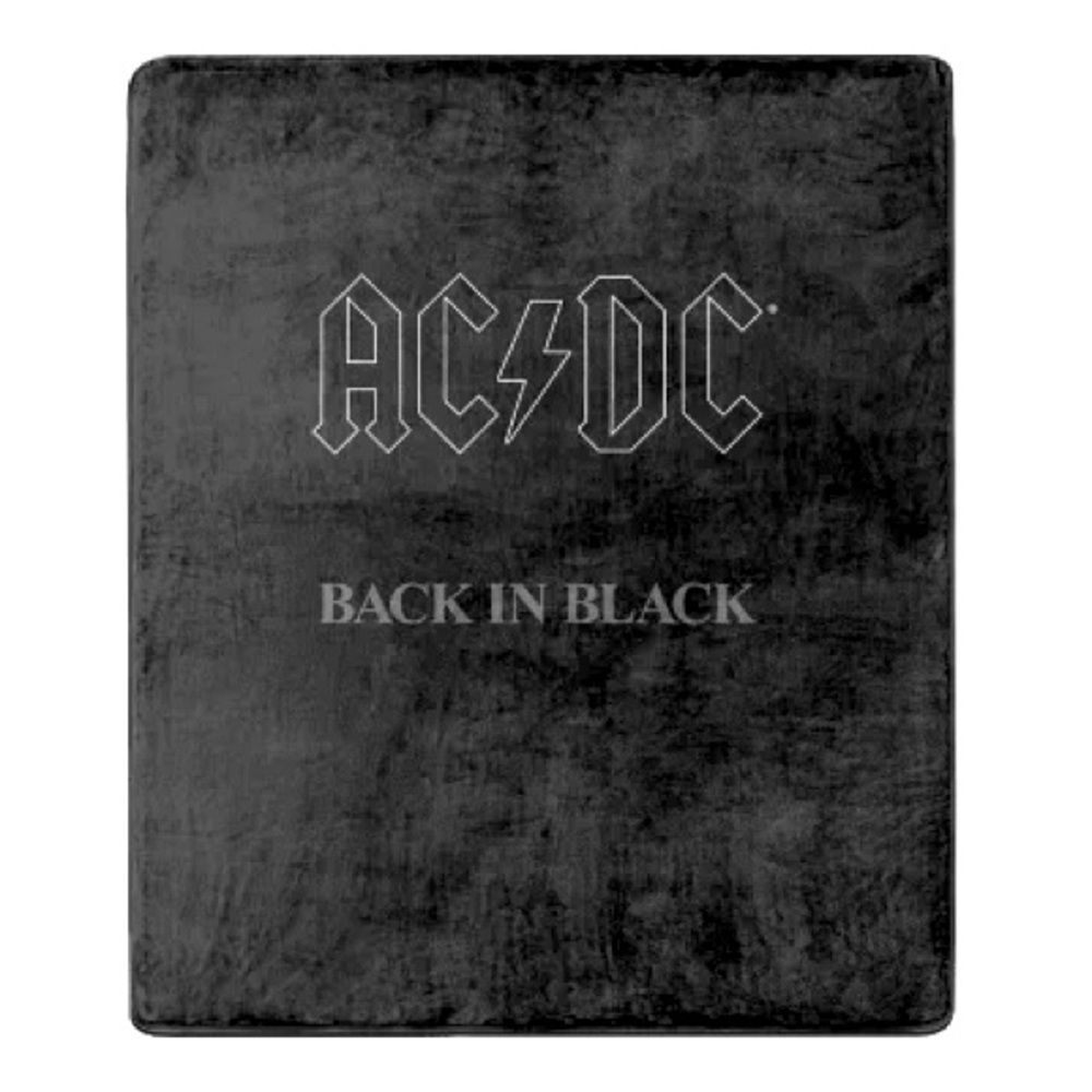 AC/DC Classic Rock Band Luxury Throw Blanket, 60" x 70"